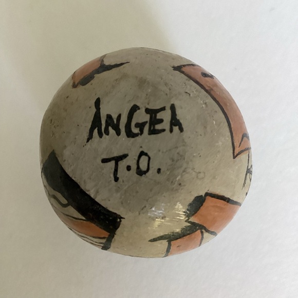 Tohono O’odham Native American Friendship Bowl Vase Angea Pottery Southwest - Picture 8 of 14